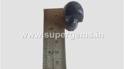 Picture of lapis lazuli skulls