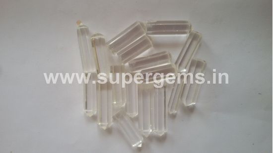 Picture of crystal clear quartz pencil