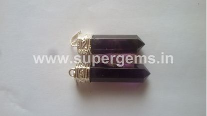 Picture of amethyst pencil pendant