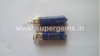 Picture of lapis lazuli pencil pendant