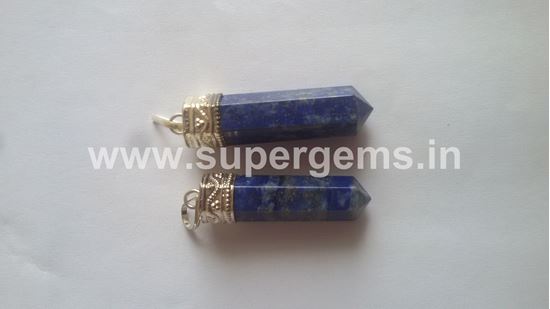 Picture of lapis lazuli pencil pendant