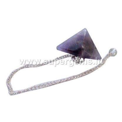 Picture of amethyst pyramid pendulums