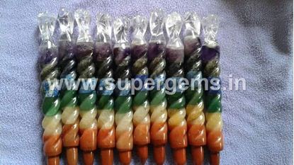 Picture of 7 chakra carvin angel sticks