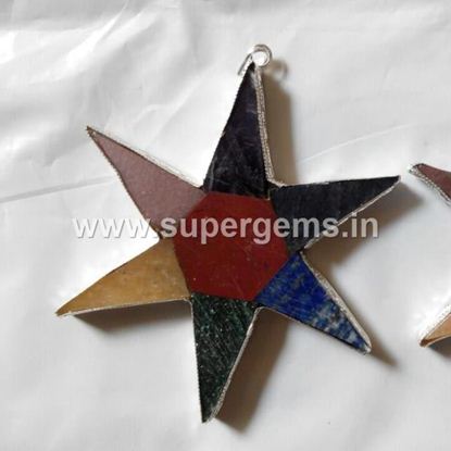 Picture of 7 chakra star pendants