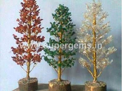 Picture of carnelian green and crystal tree 500 chips