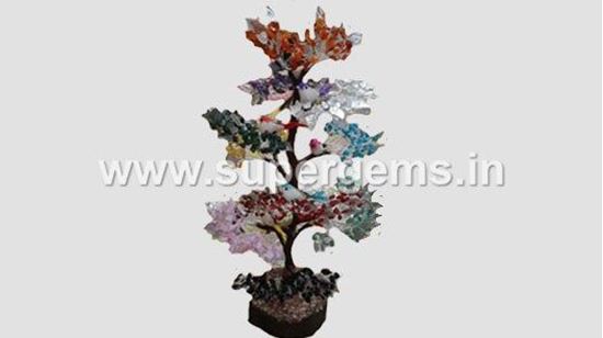 Picture of 700 chips mix crystal tree with bird