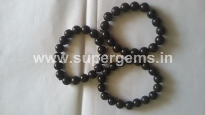 Picture of black agate bracelets