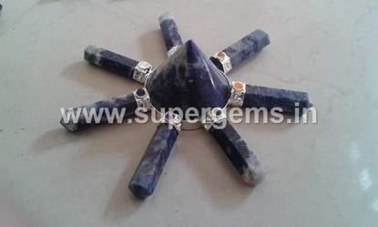 Picture of sodolite 7 chakra genrator