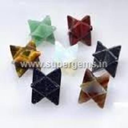 Picture of mix crystal merkaba star