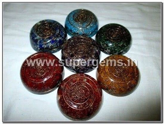 Picture of 7 chakra dome set