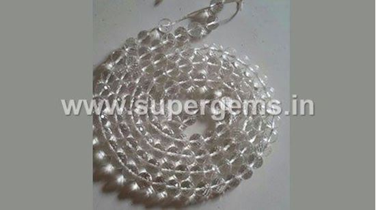 Picture of crystal diomond cut mala