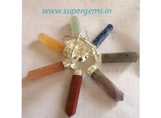 Picture of 7 chakra crystal merkaba genrator