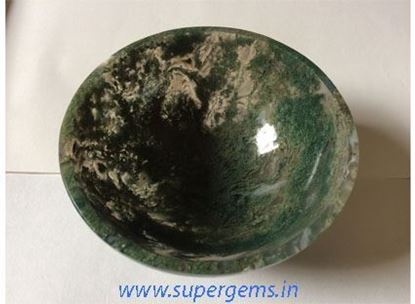 Picture of moss agate bowl