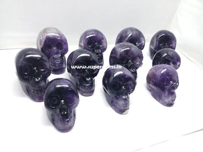 Picture of amethyst skull 2 inch 