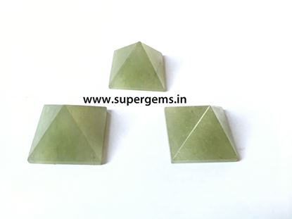 Picture of green aventurine pyramid