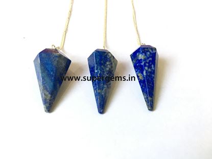 Picture of lapis lazuli pendulums
