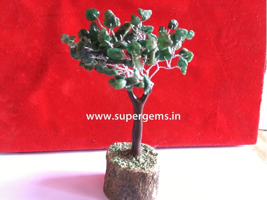 Picture of green aventurine 100 chips tree