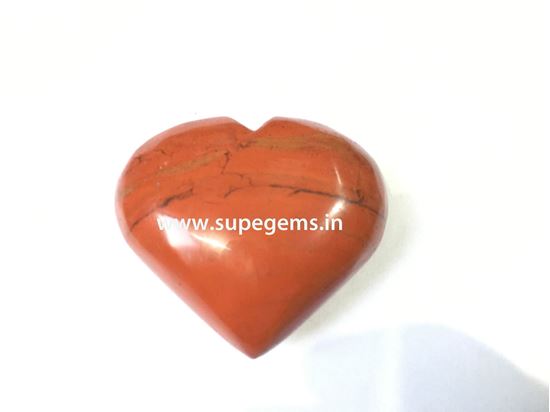 Picture of red jesper puffy heart