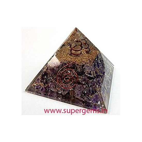 Picture of AMETHYST ORGONE PYRAMID