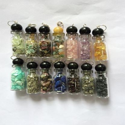Picture of BOTTLE CRYSTAL PENDANT