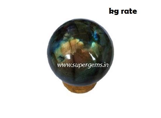 Picture of labradorite sphere