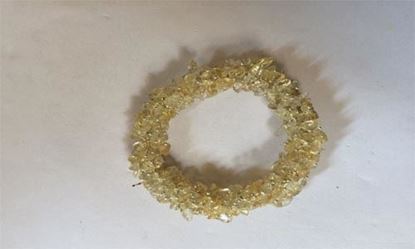 Picture of citrine chips art bracelet