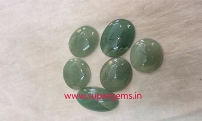 Picture of green aventurine cabs