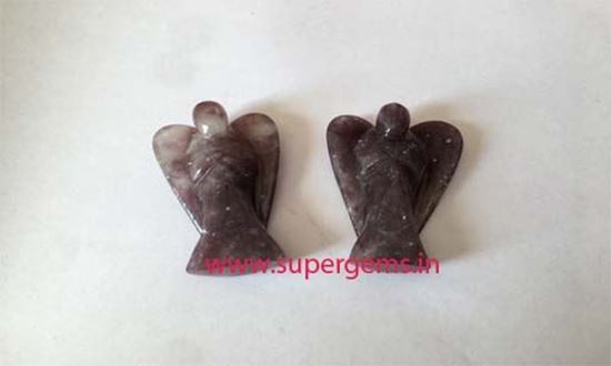 Picture of lapidolite angel