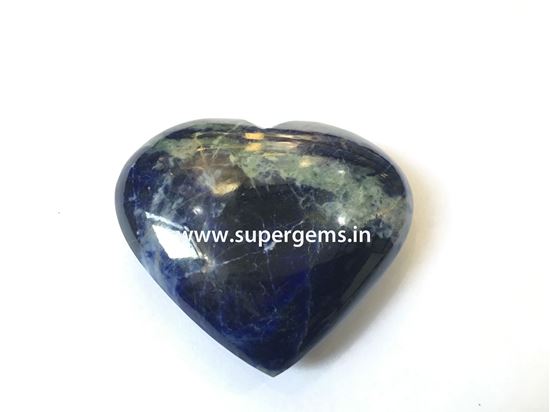 Picture of sodalite puffy heart