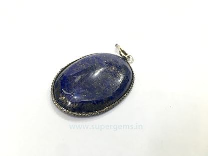 Picture of lapis lazuli oval pendnart