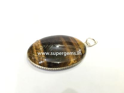 Picture of tiger eye oval pendant